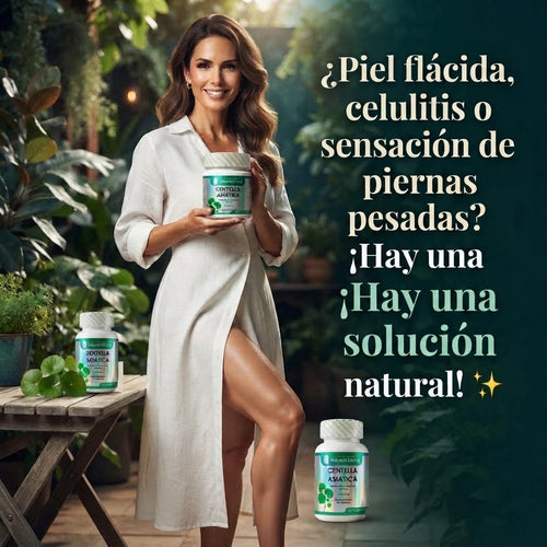 CENTELLA ASIATICA combate la celulitis desde el interior